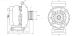 · 2BO0483 - ALTERNADOR T/BOSCH 12V - 180A NUEVO